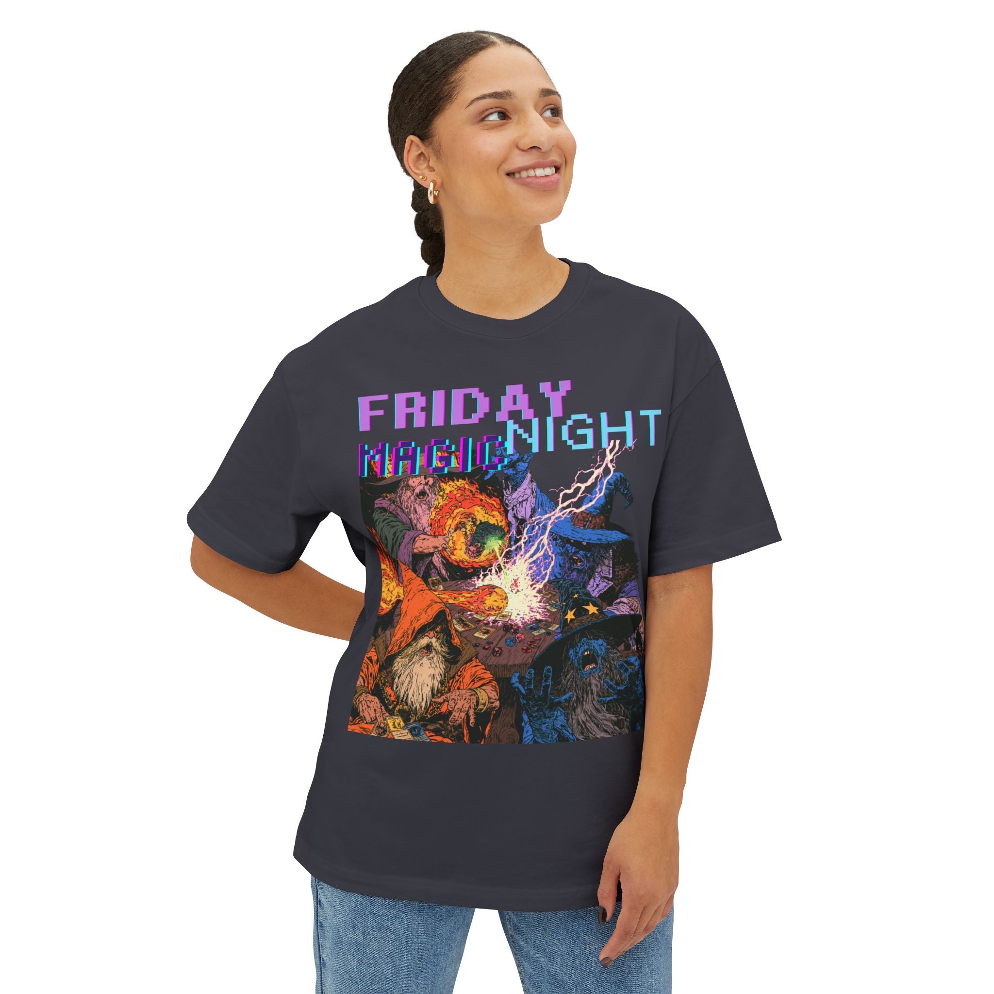 Vintage Wizard 'Friday Night Magic' Illustration 2