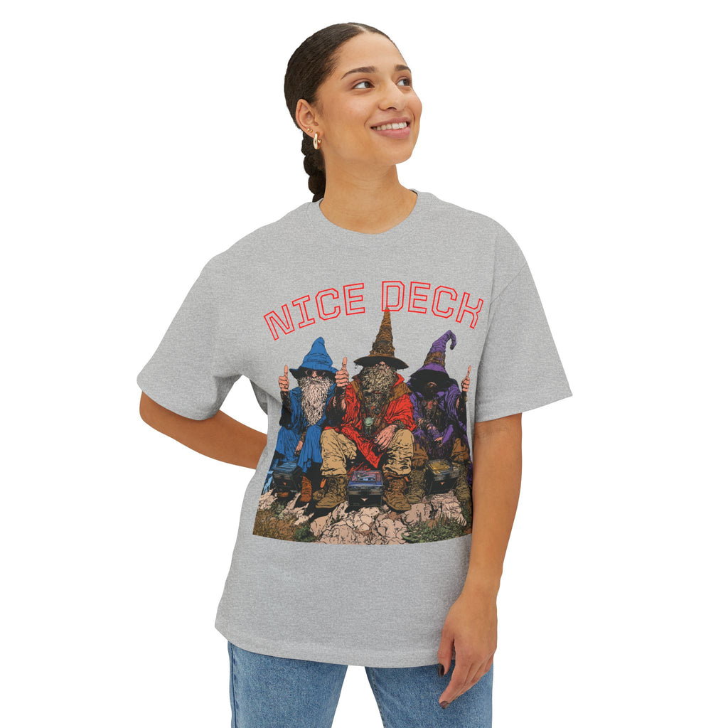 T-Shirt — 'Nice Deck' Wizards Graphic Tee