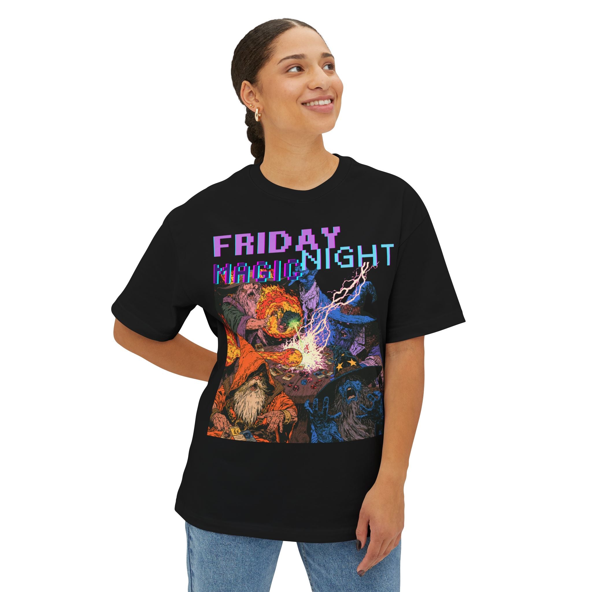 Vintage Wizard 'Friday Night Magic' Illustration 2