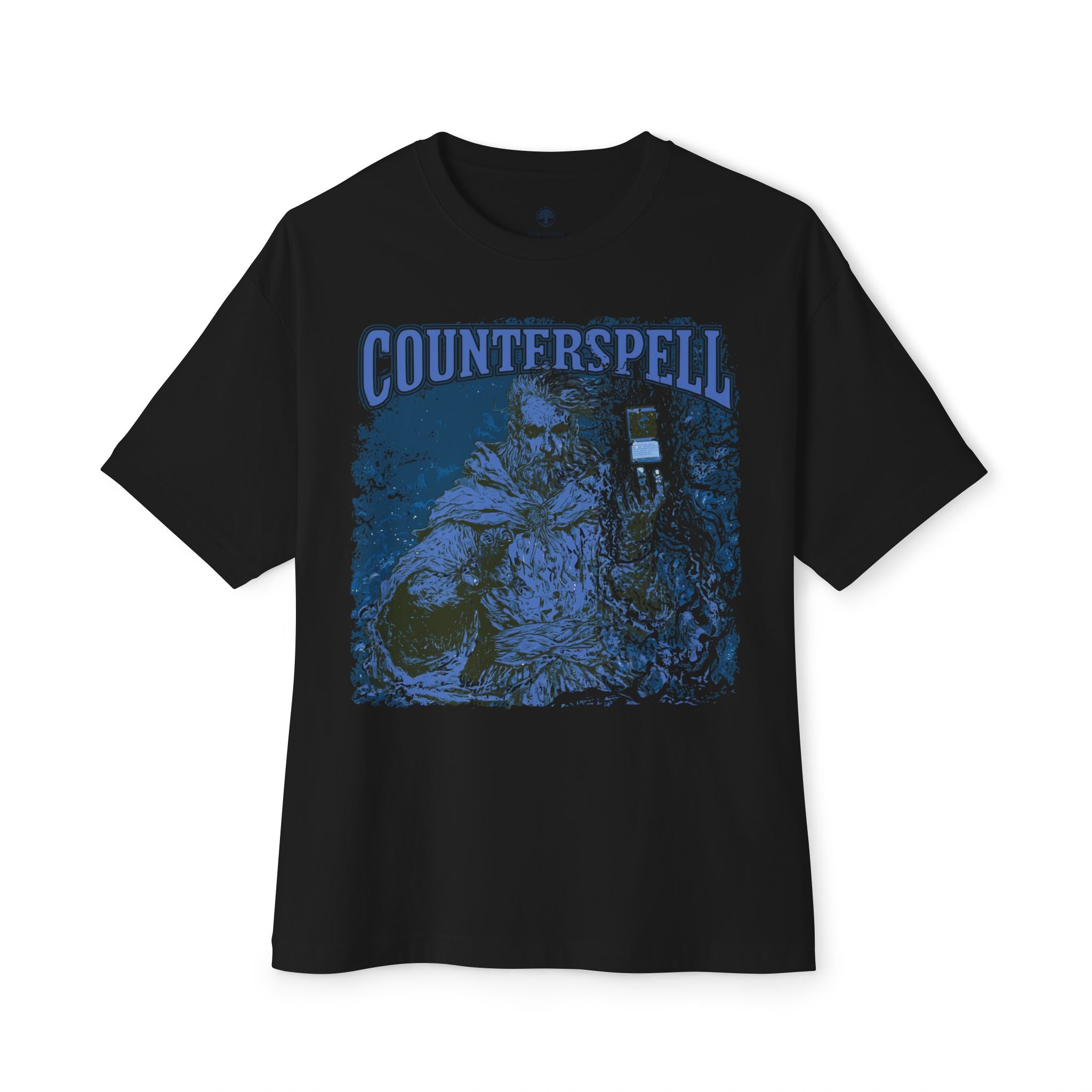 Graphic Tee — Vintage Wizard 'Counterspell' Illustration 6