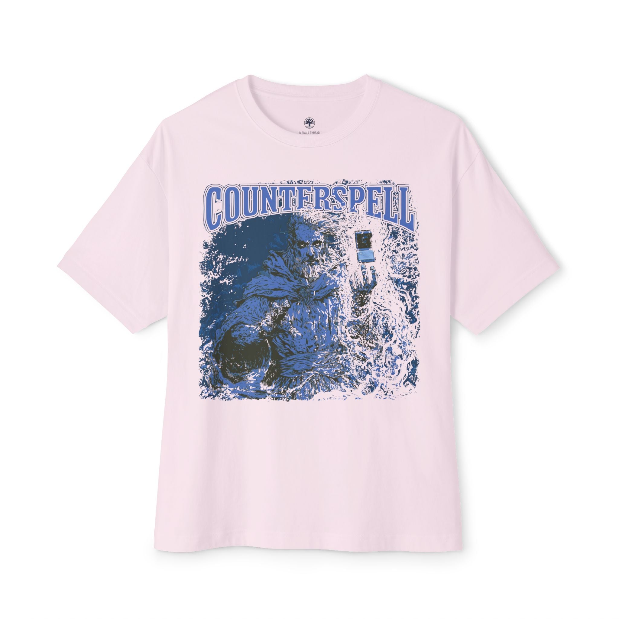 Graphic Tee — Vintage Wizard 'Counterspell' Illustration 6