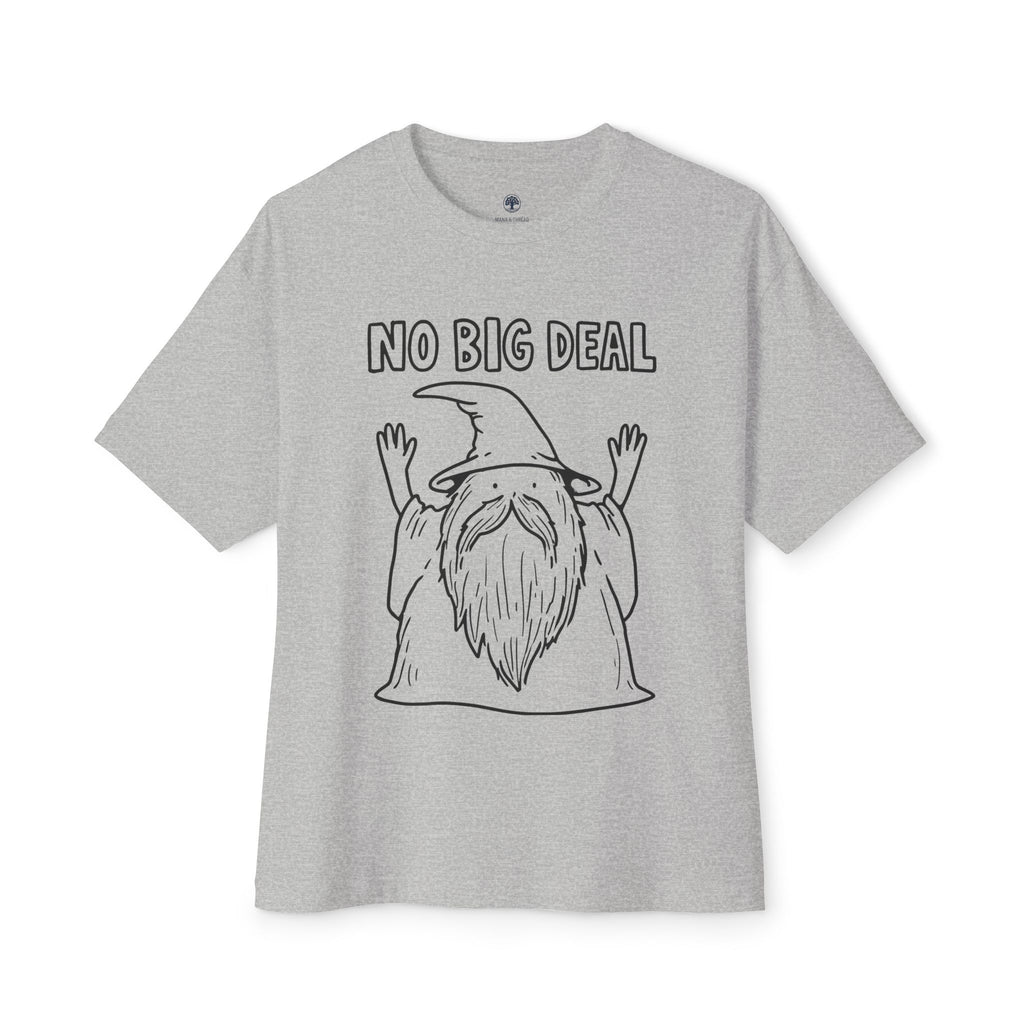 Copy of Graphic Tee — Vintage Wizard 'No Big Deal' Illustration