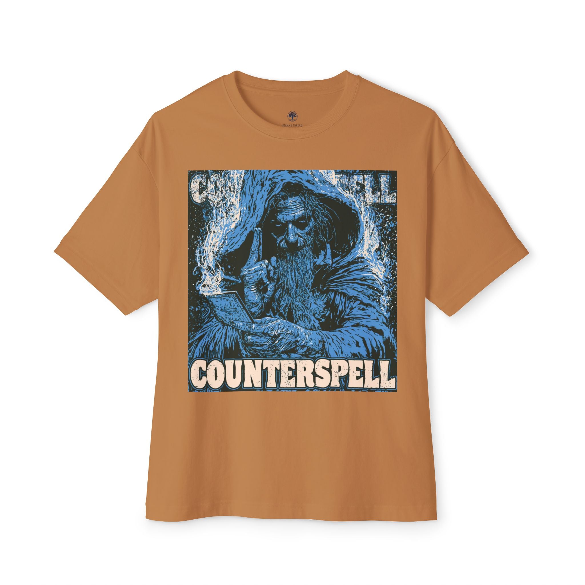 Graphic Tee — Vintage Wizard 'Counterspell' Illustration 7
