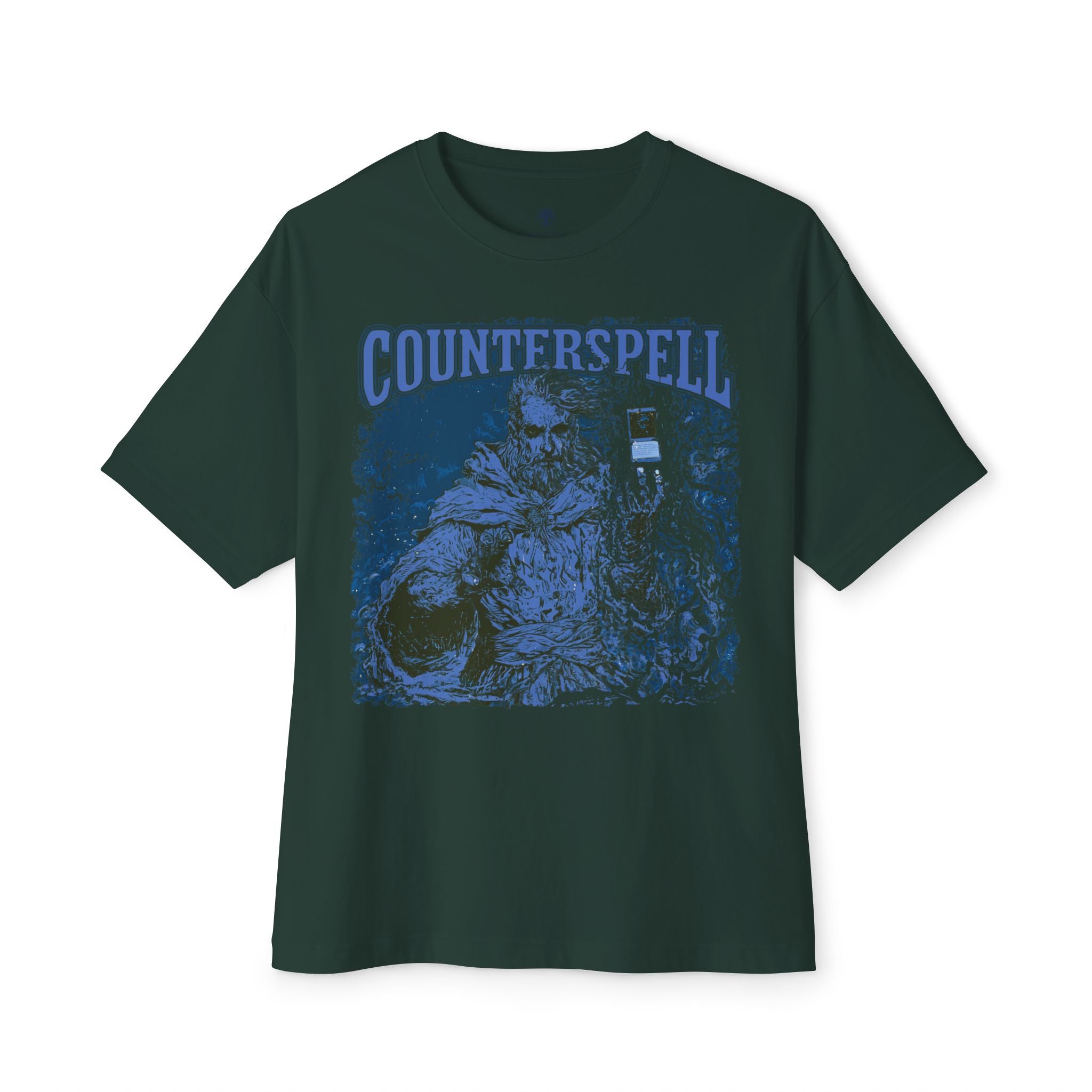 Graphic Tee — Vintage Wizard 'Counterspell' Illustration 6