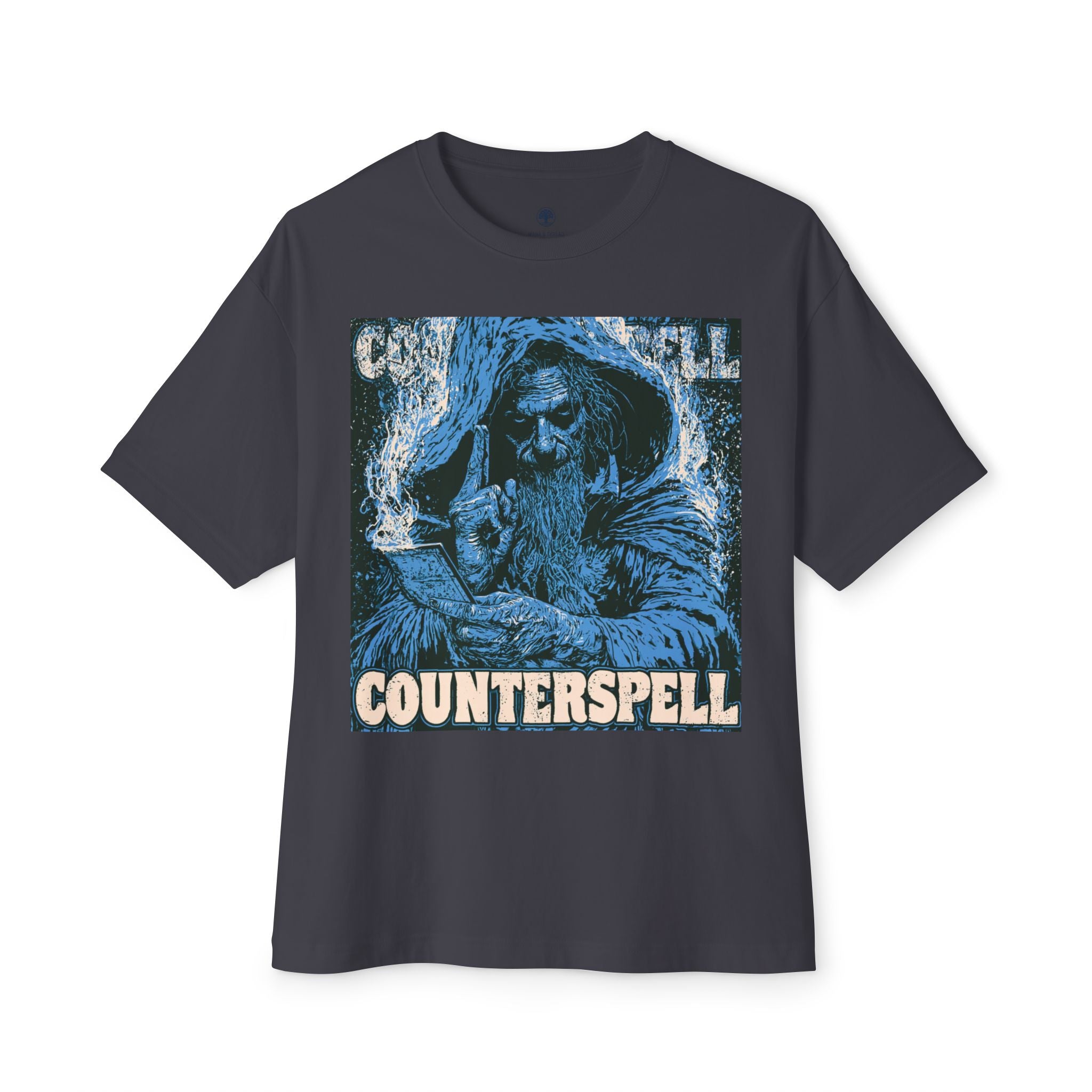 Graphic Tee — Vintage Wizard 'Counterspell' Illustration 7