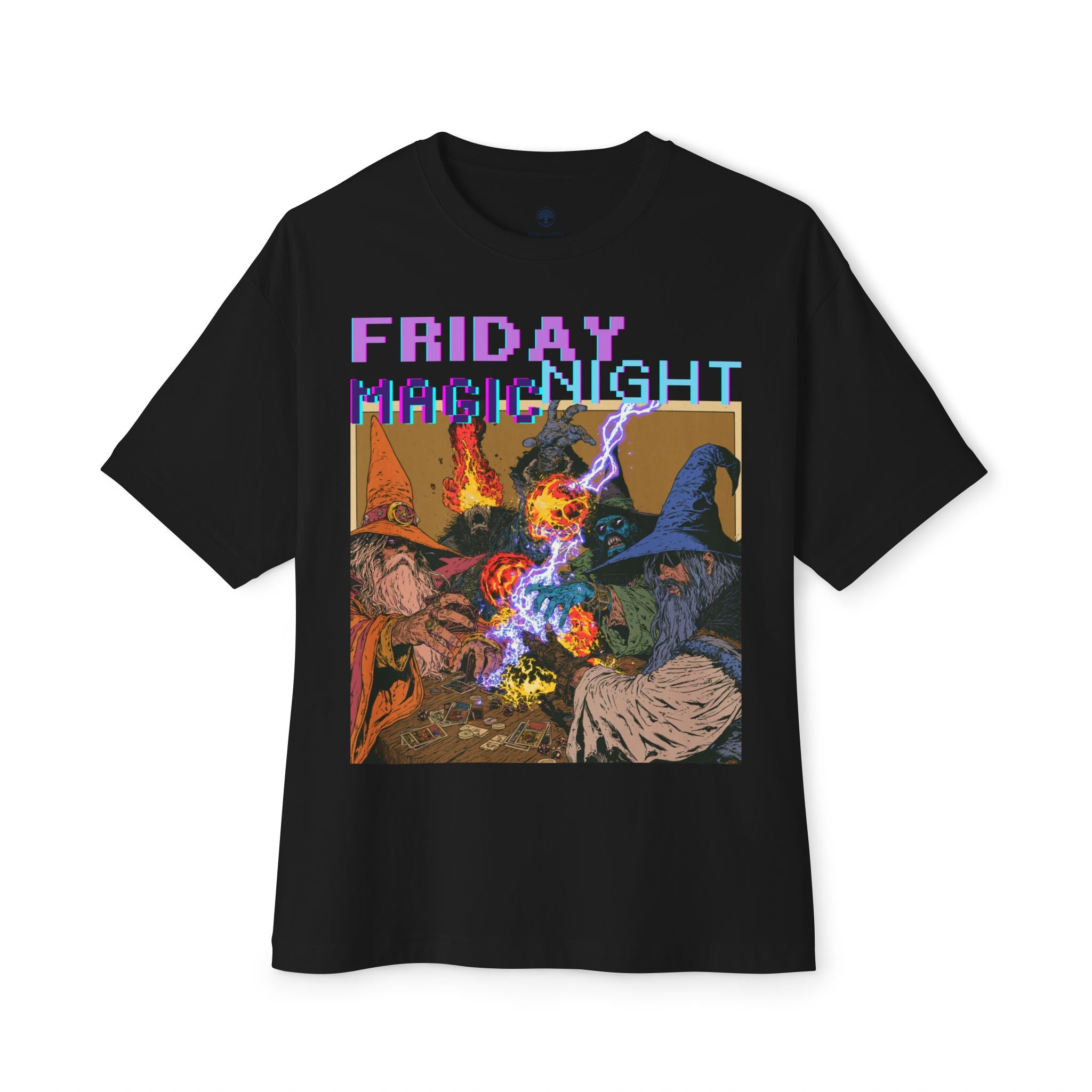 Vintage Wizard 'Friday Night Magic' Illustration 4