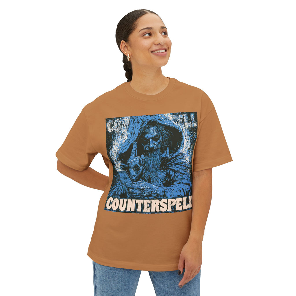 Graphic Tee — Vintage Wizard 'Counterspell' Illustration 7