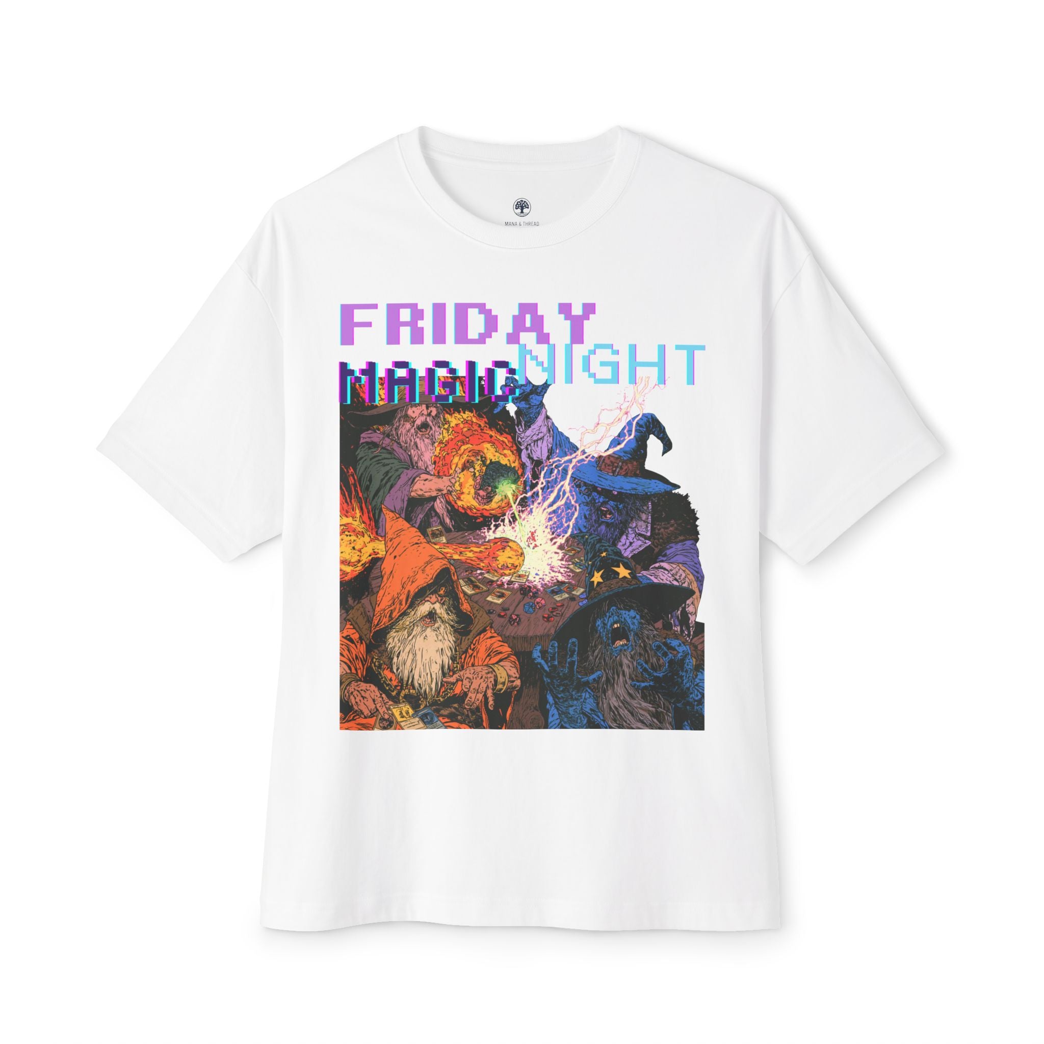Vintage Wizard 'Friday Night Magic' Illustration 2