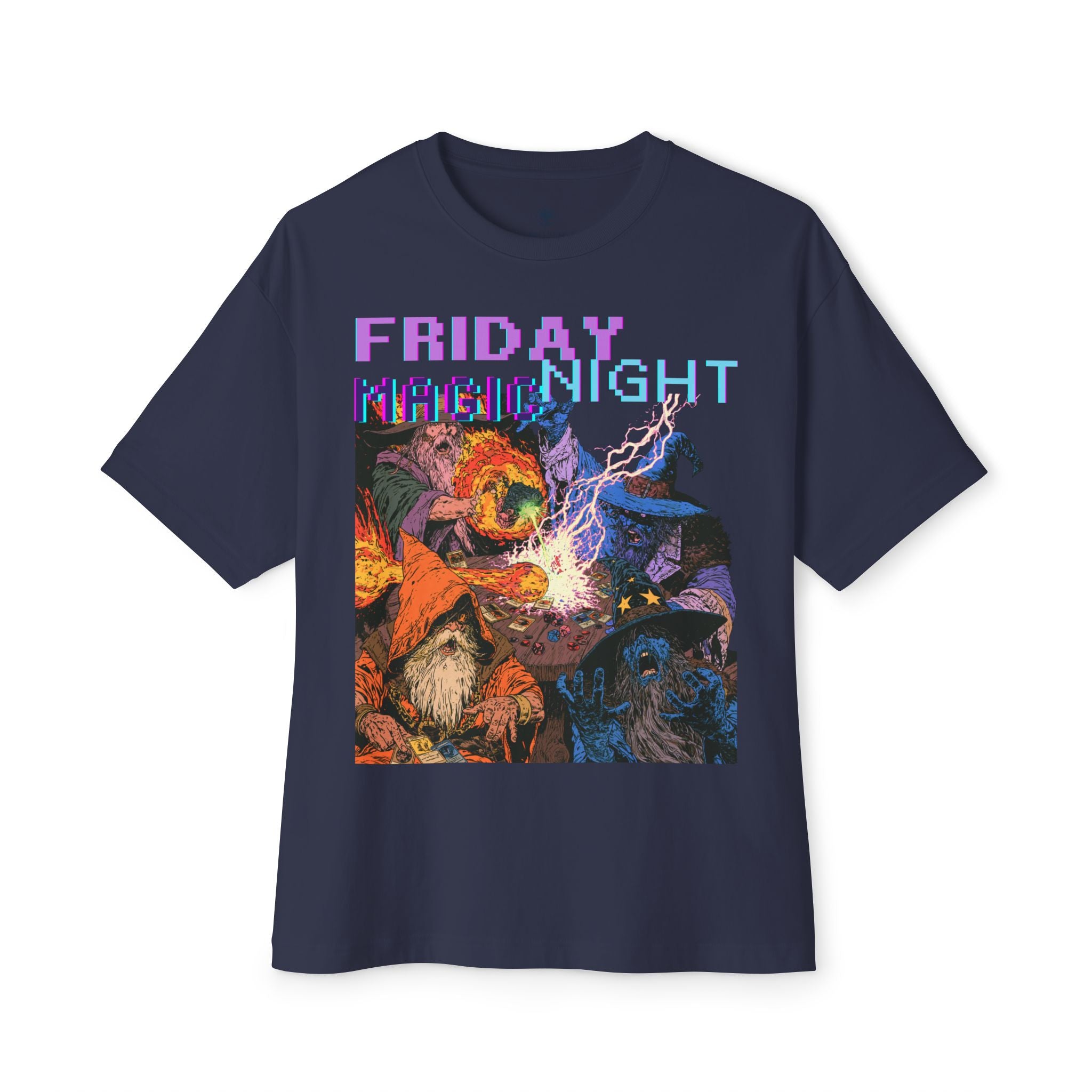 Vintage Wizard 'Friday Night Magic' Illustration 2