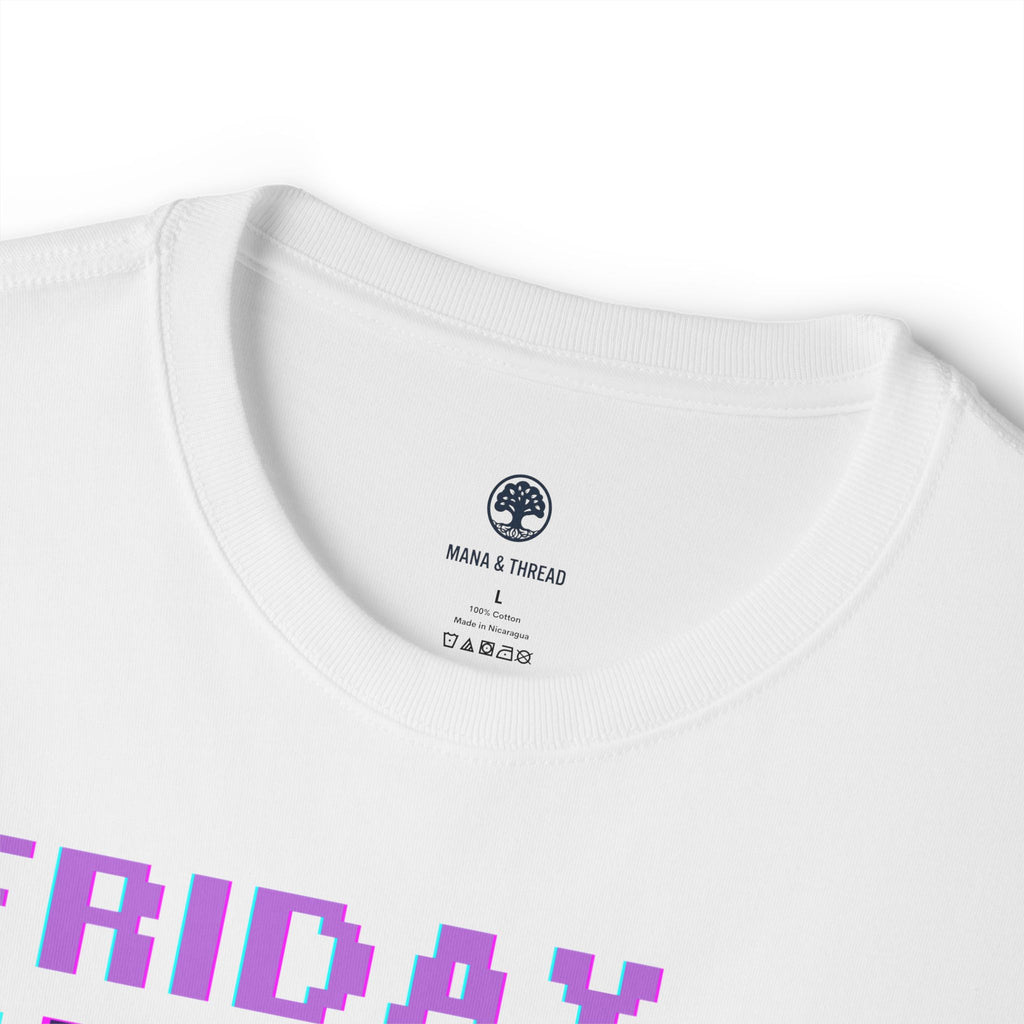 Graphic Tee — Vintage Wizard 'Friday Night Magic' Illustration