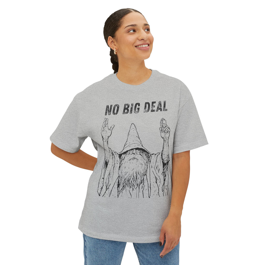 Graphic Tee — Vintage Wizard 'No Big Deal' Illustration 2