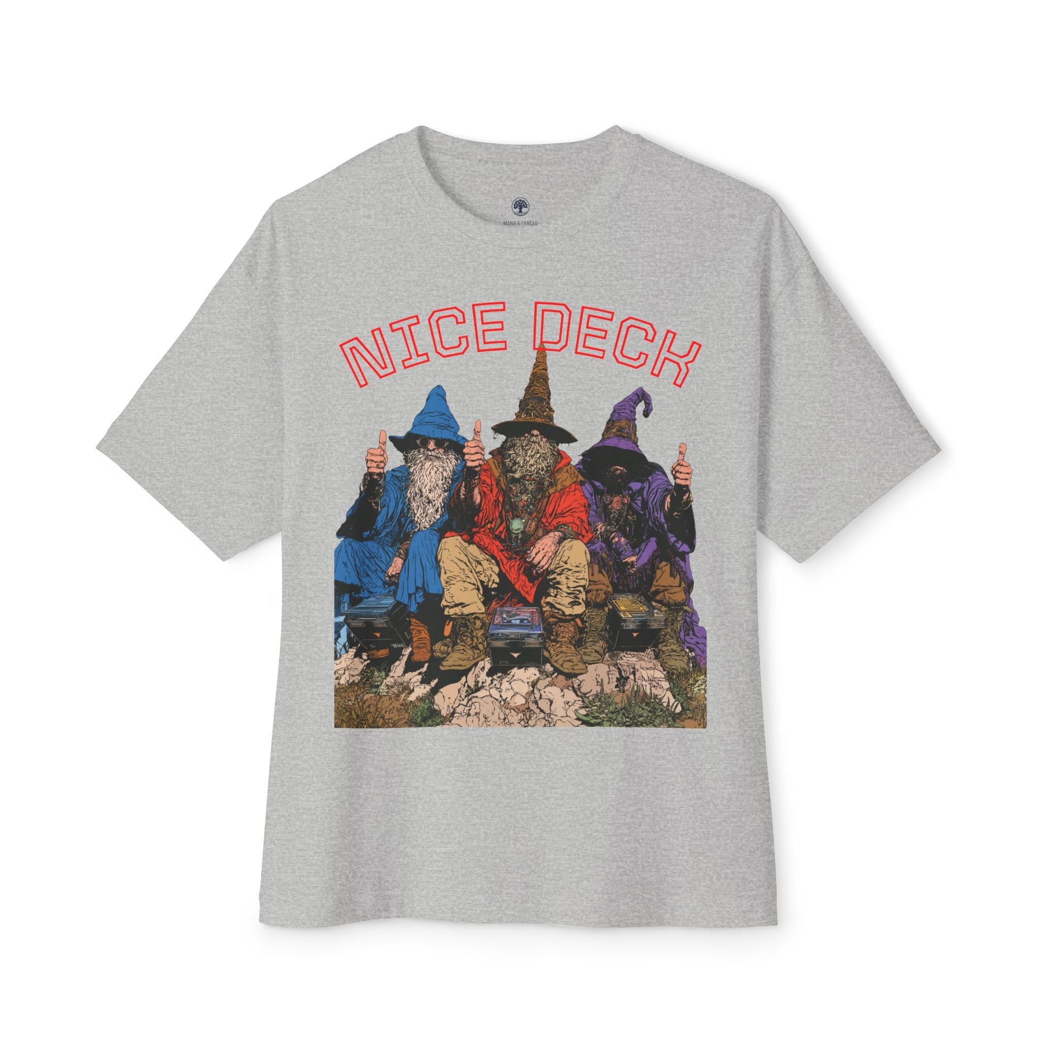 T-Shirt — 'Nice Deck' Wizards Graphic Tee