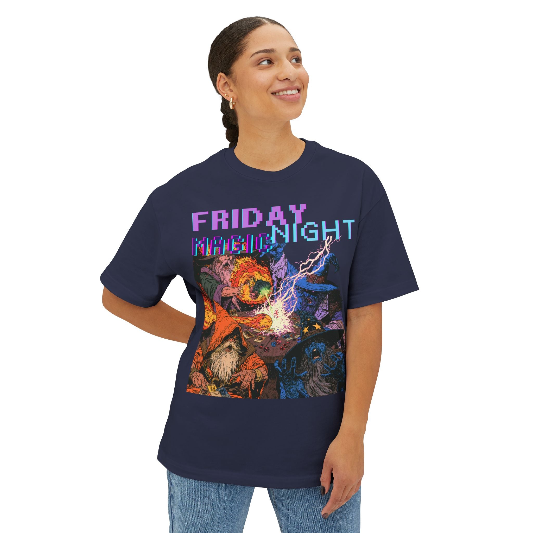 Vintage Wizard 'Friday Night Magic' Illustration 2