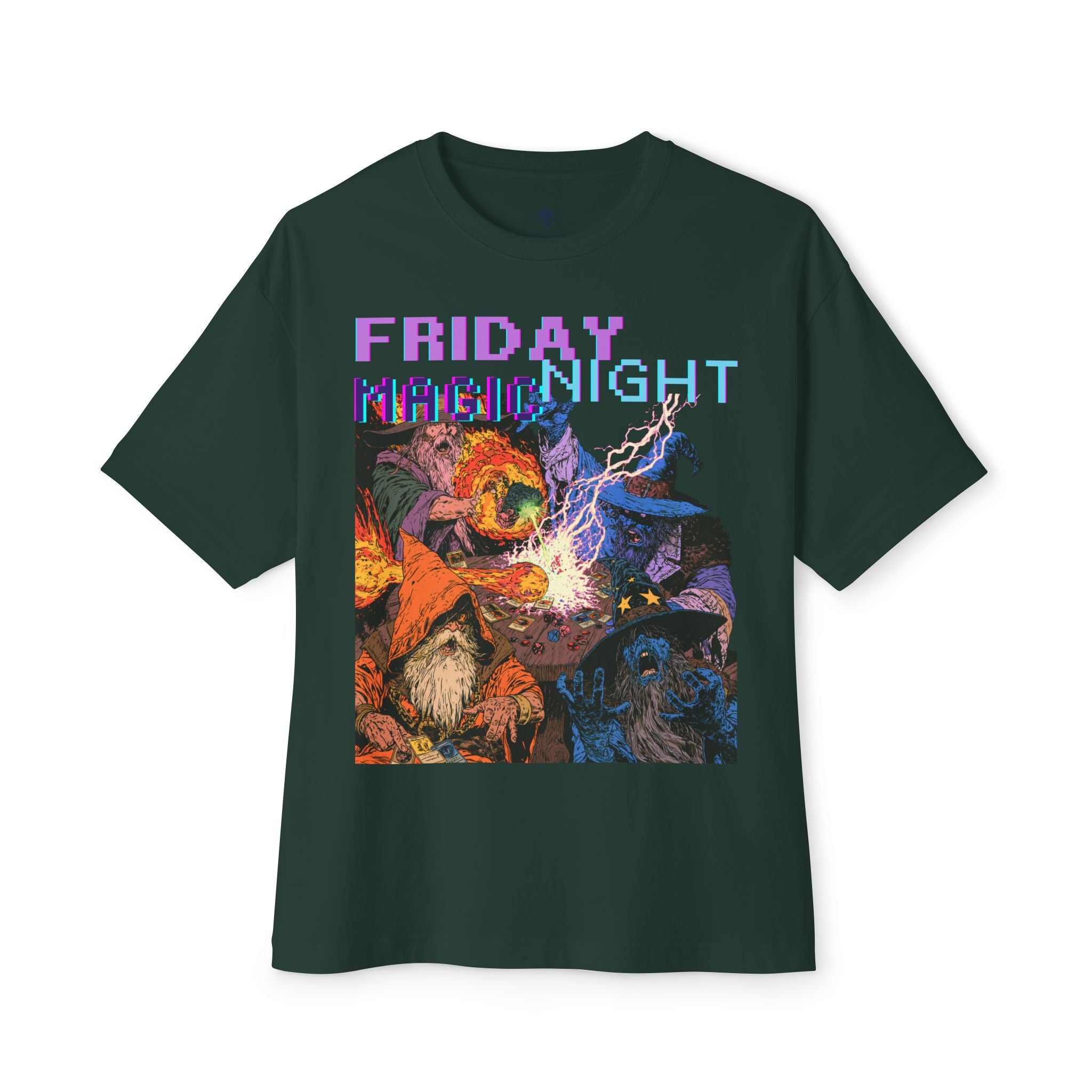 Vintage Wizard 'Friday Night Magic' Illustration 2