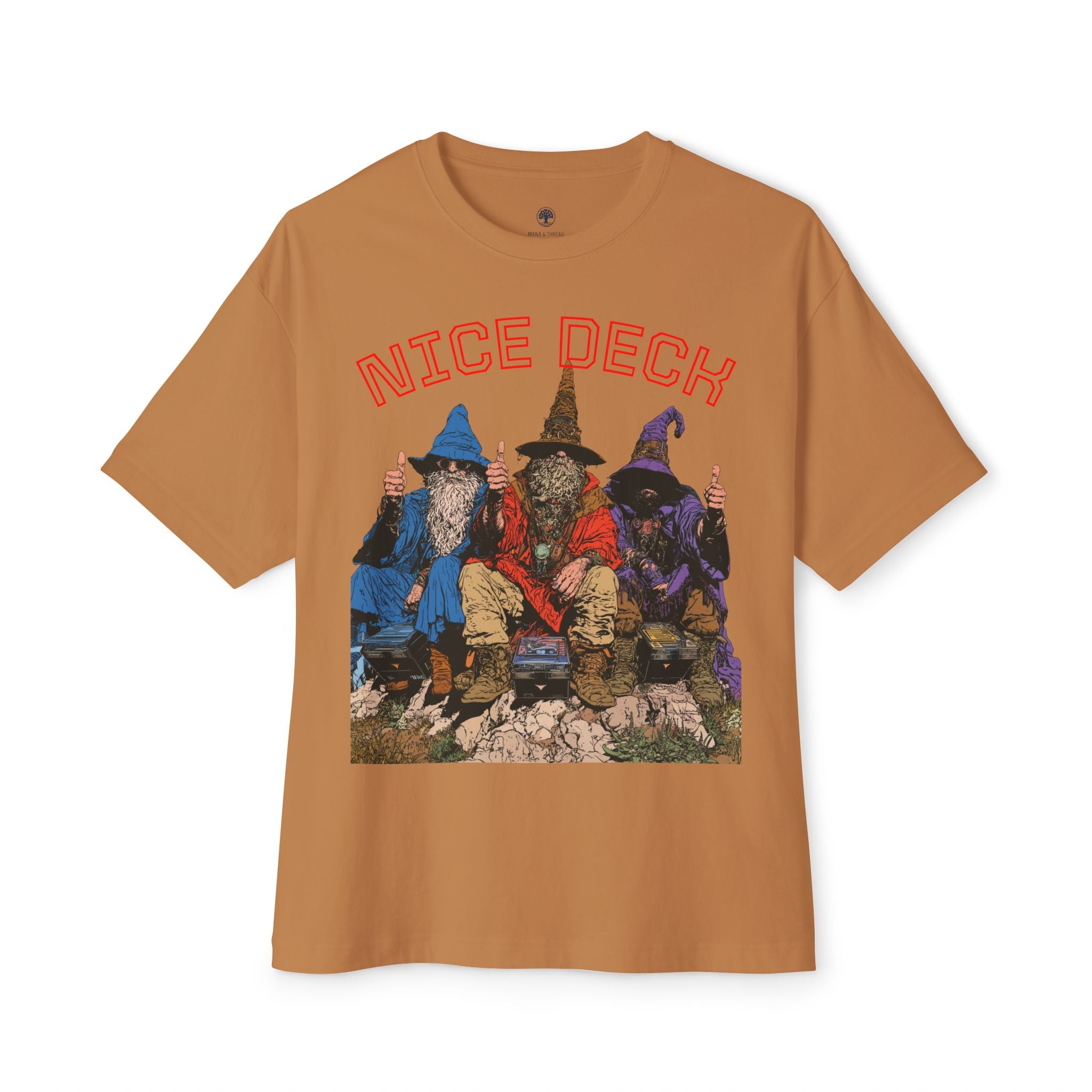 T-Shirt — 'Nice Deck' Wizards Graphic Tee
