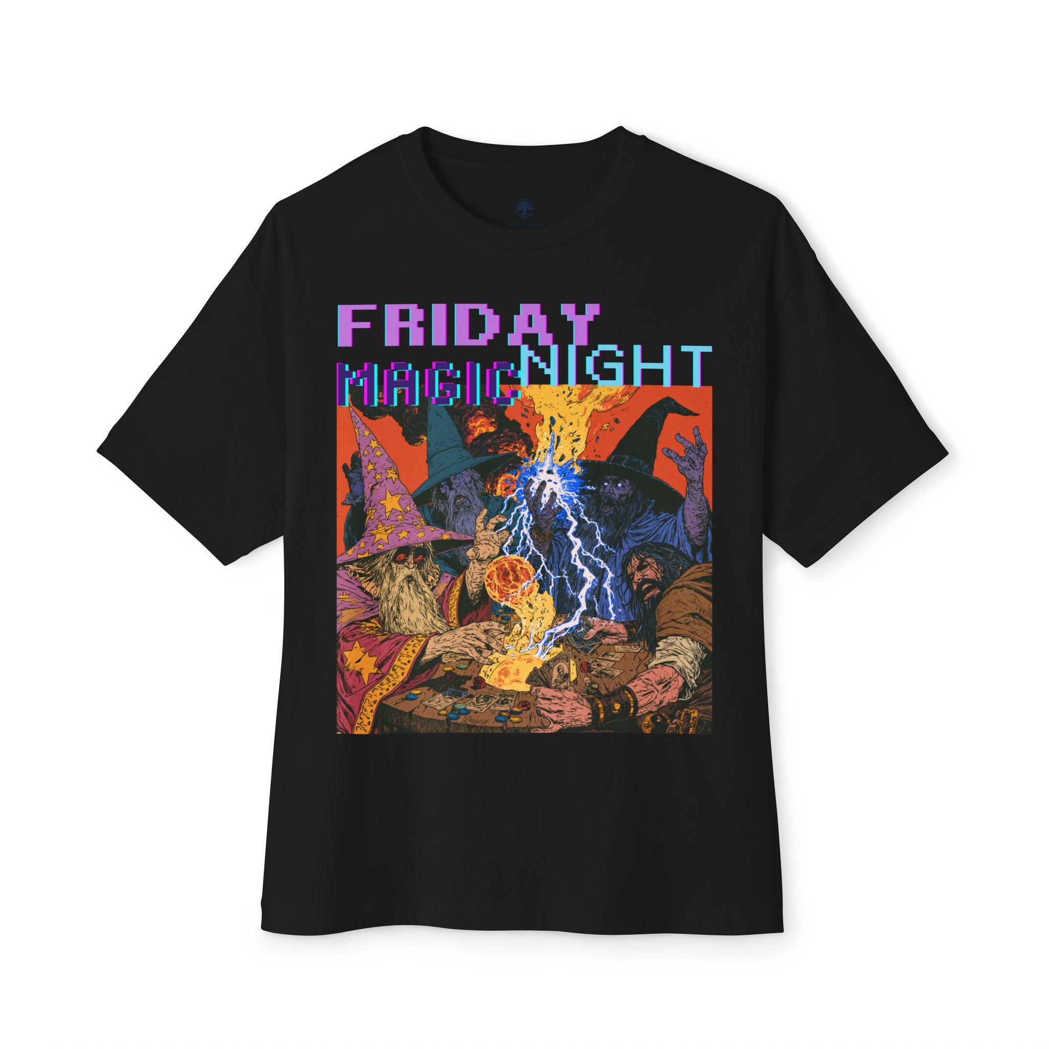 Vintage Wizard 'Friday Night Magic' Illustration 3