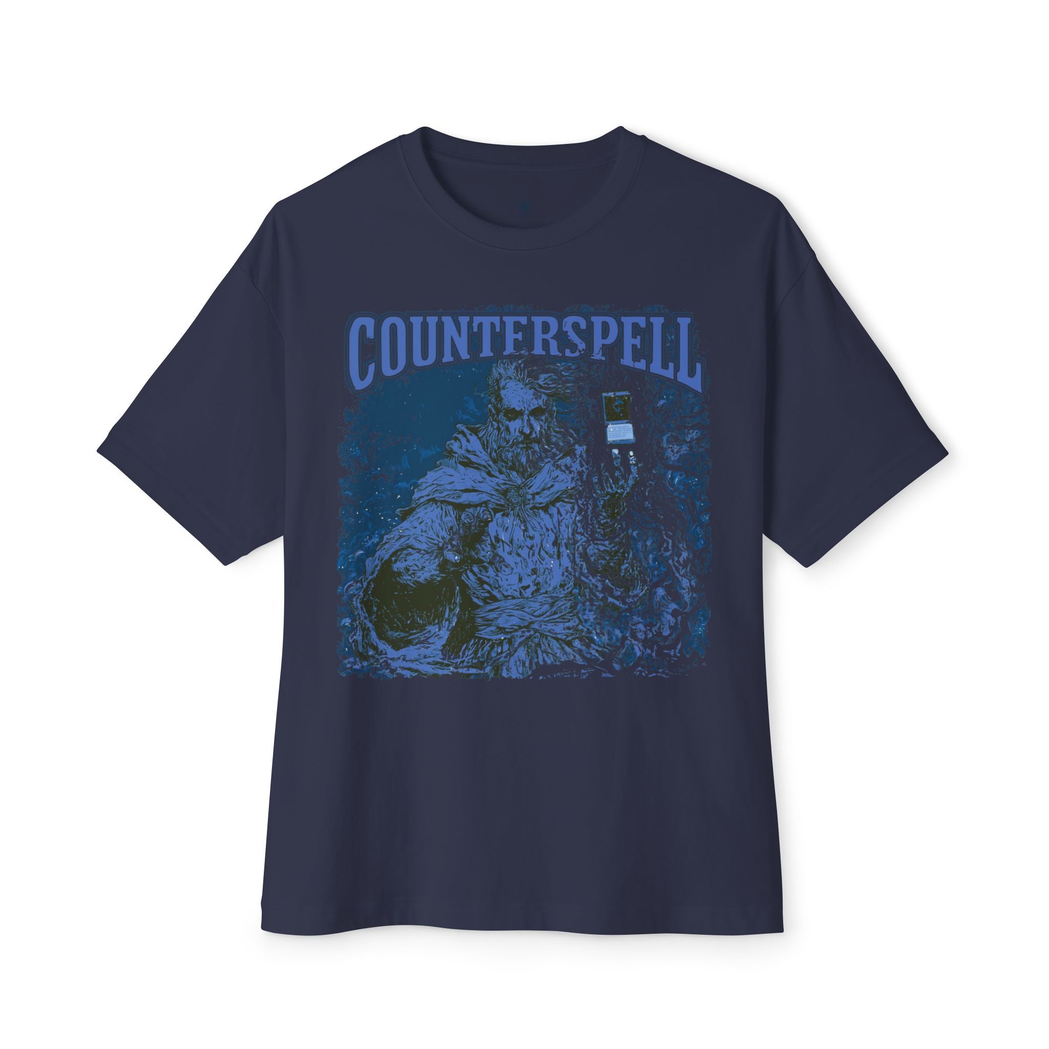 Graphic Tee — Vintage Wizard 'Counterspell' Illustration 6