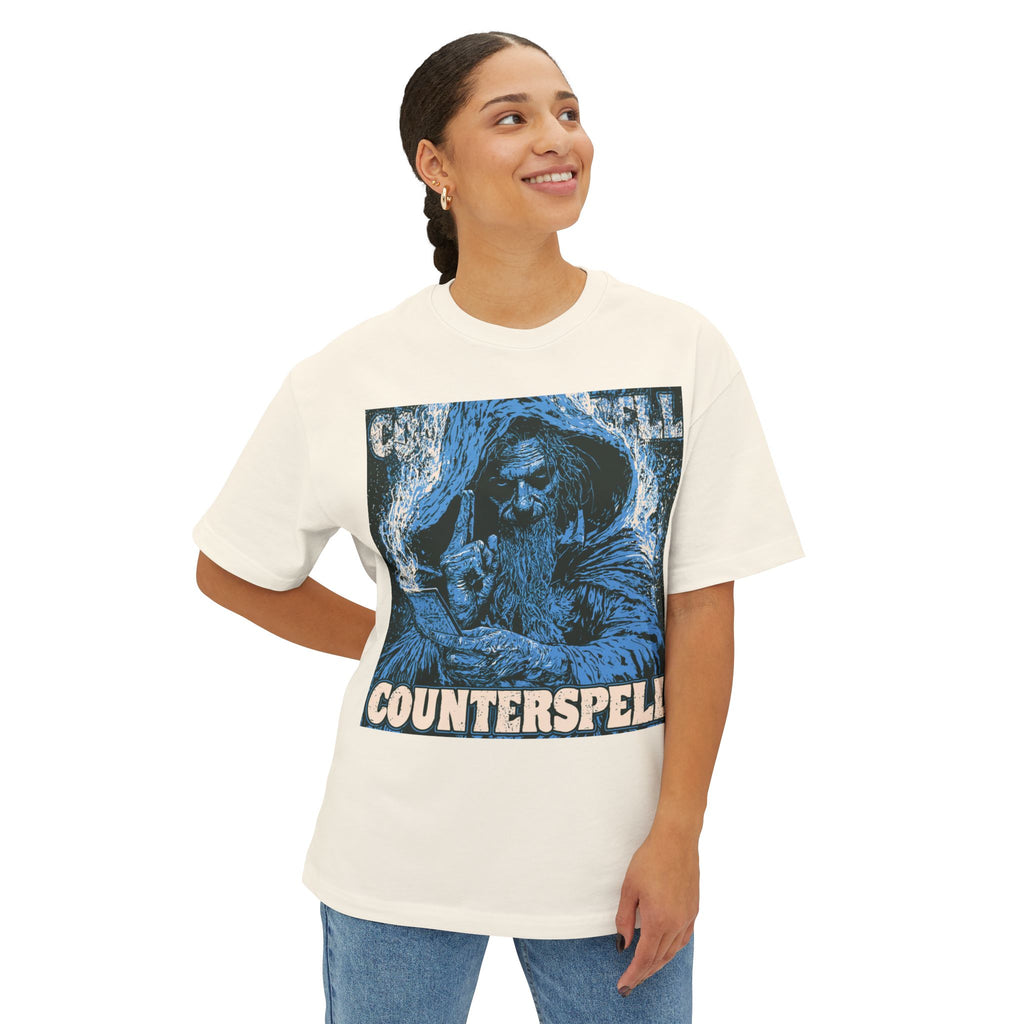 Graphic Tee — Vintage Wizard 'Counterspell' Illustration 7