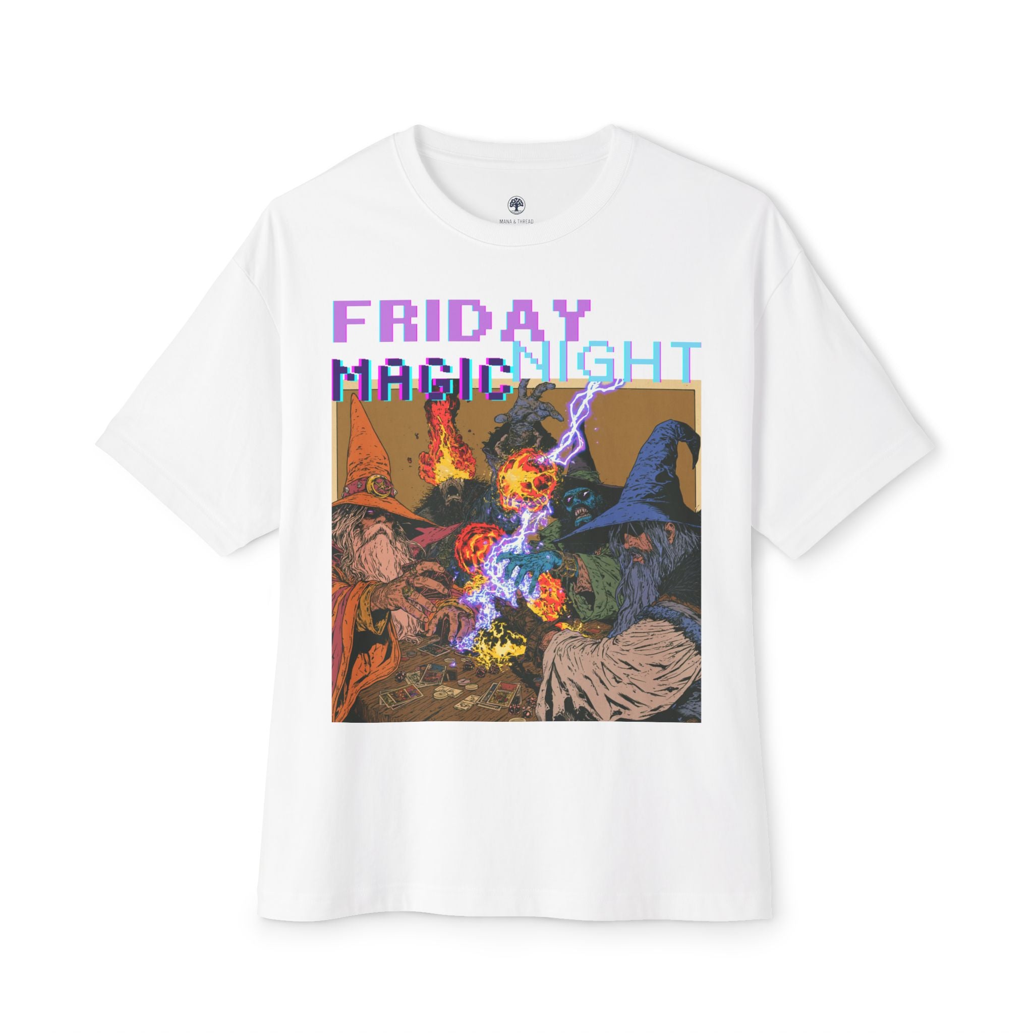 Vintage Wizard 'Friday Night Magic' Illustration 4