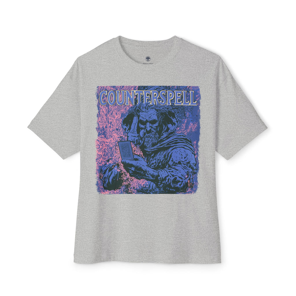 Graphic Tee — Vintage Wizard 'Counterspell' Illustration