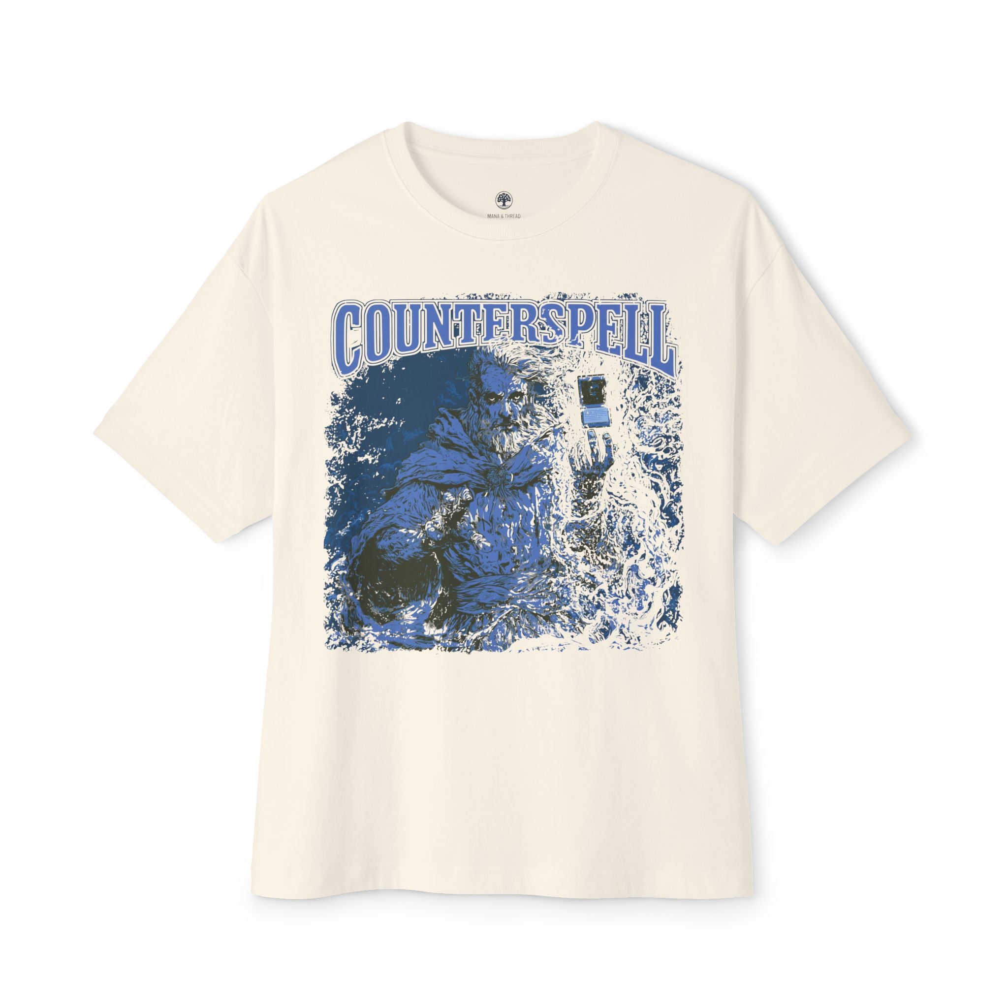 Graphic Tee — Vintage Wizard 'Counterspell' Illustration 6