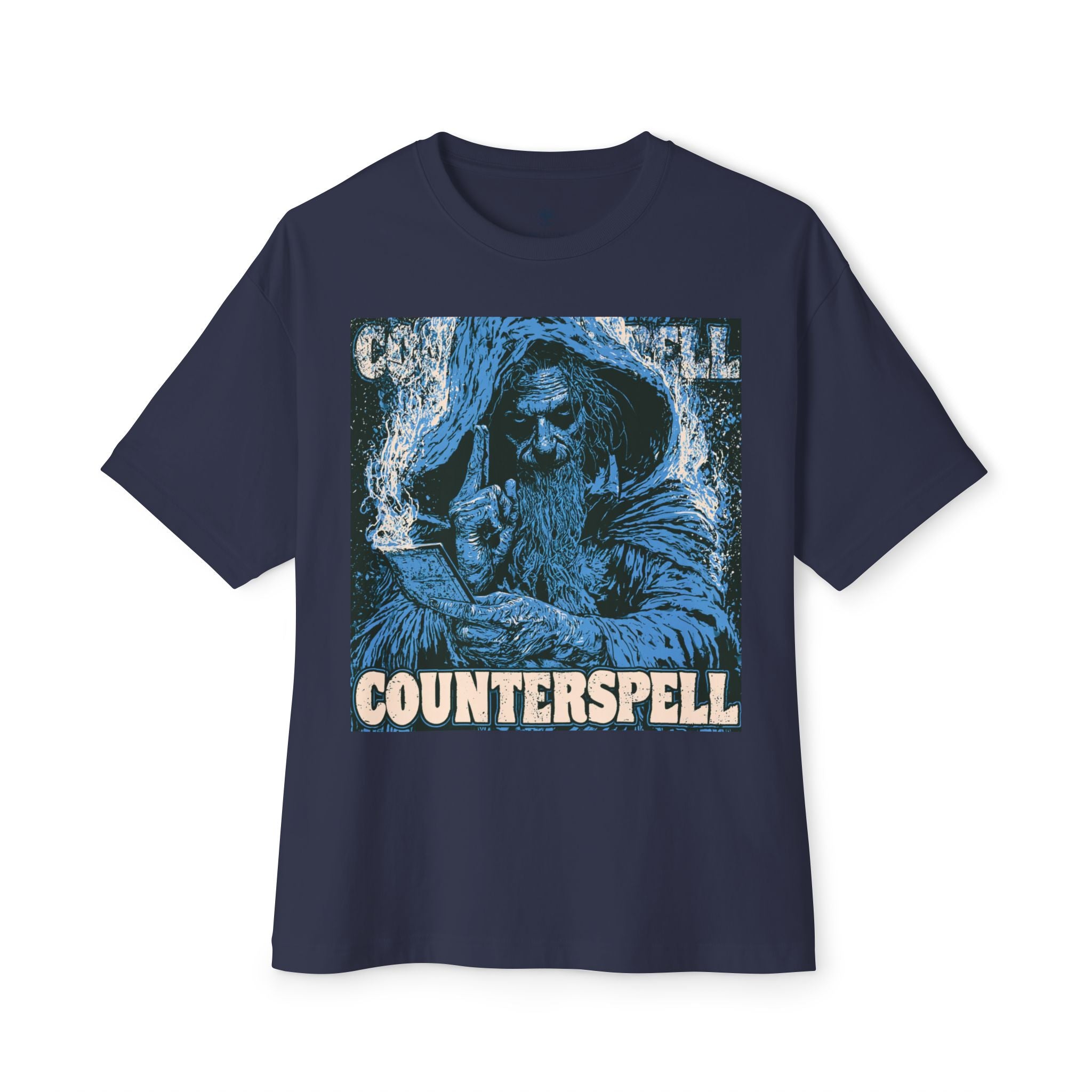 Graphic Tee — Vintage Wizard 'Counterspell' Illustration 7