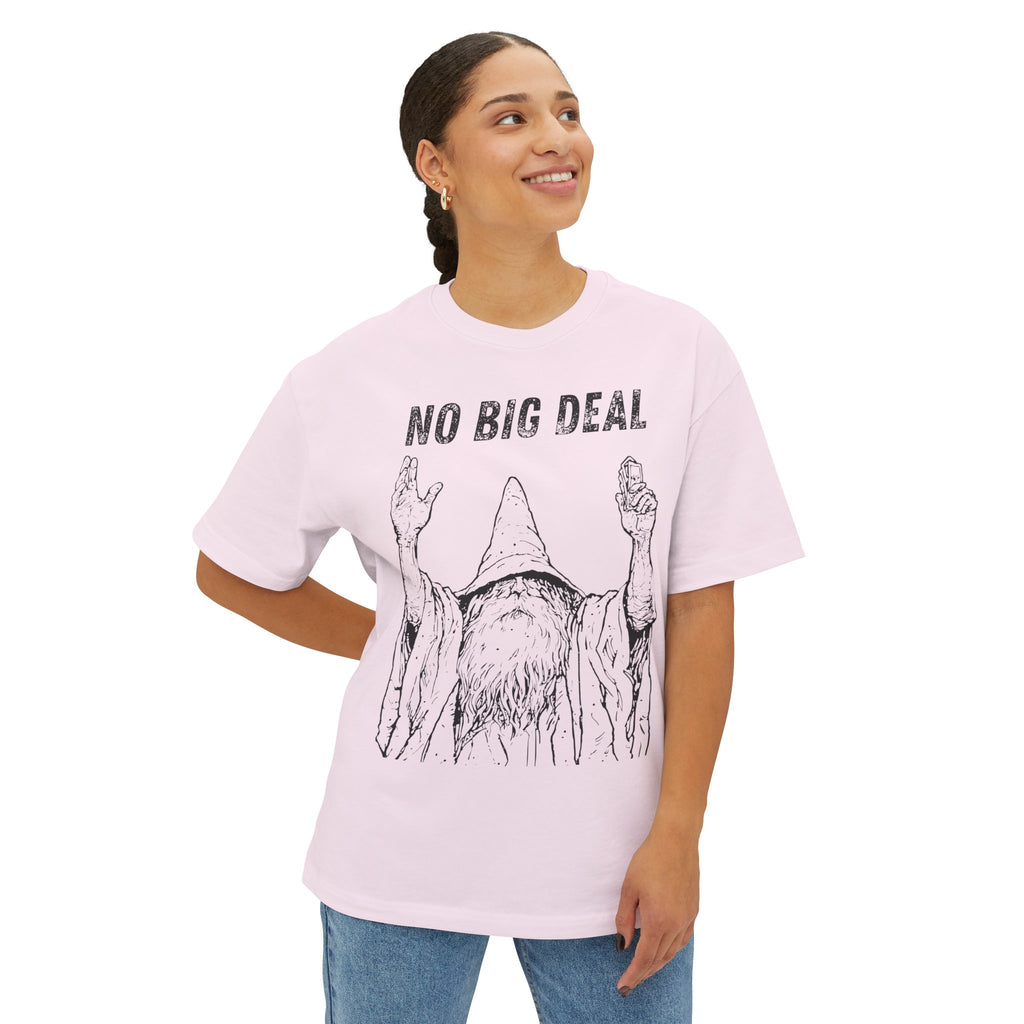 Graphic Tee — Vintage Wizard 'No Big Deal' Illustration 2