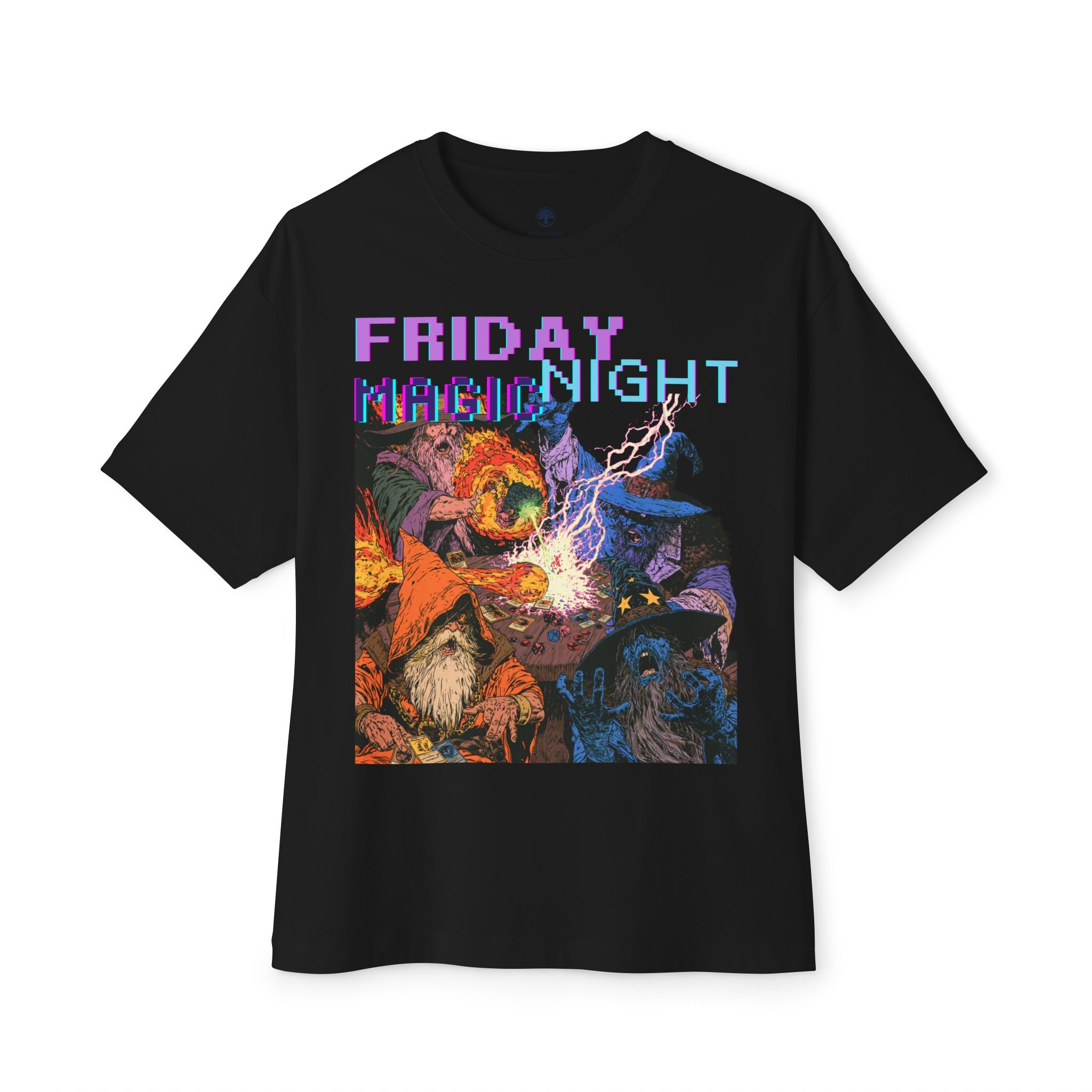 Vintage Wizard 'Friday Night Magic' Illustration 2