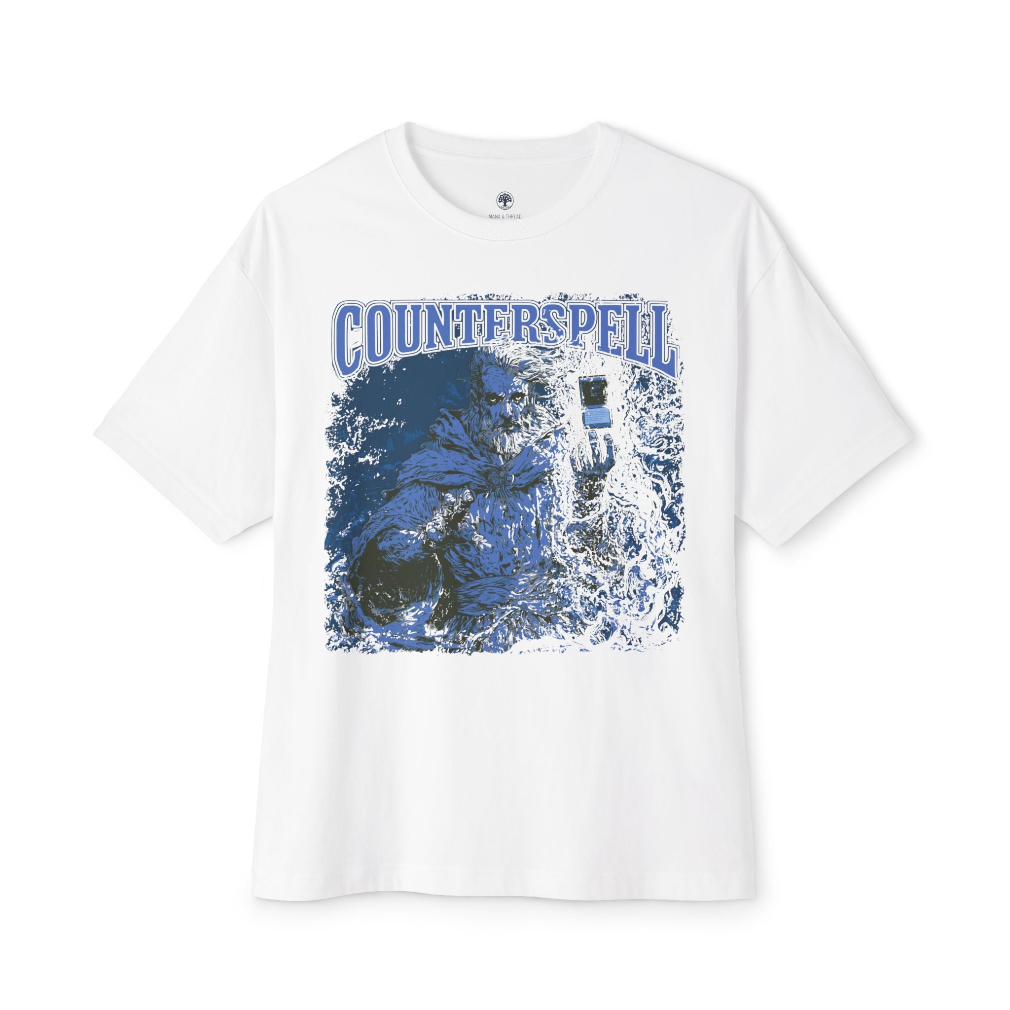 Graphic Tee — Vintage Wizard 'Counterspell' Illustration 6